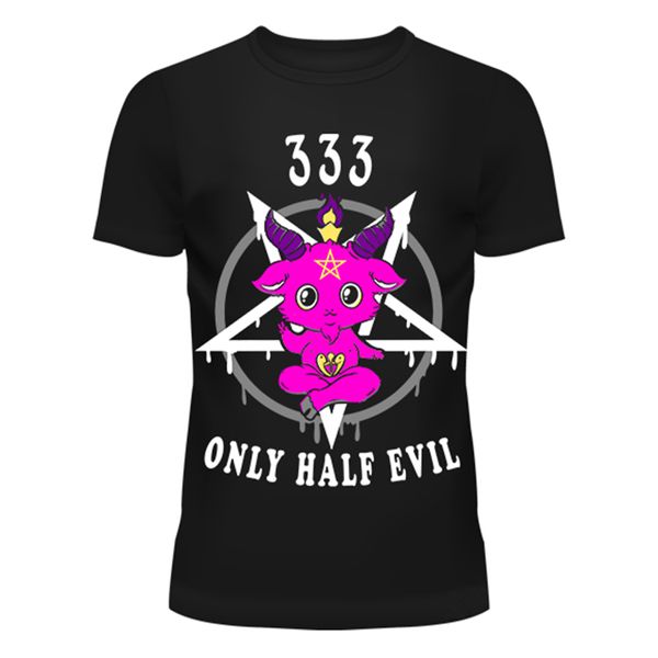 Half evil T-shirt Cupcake cult - Babashope - 3