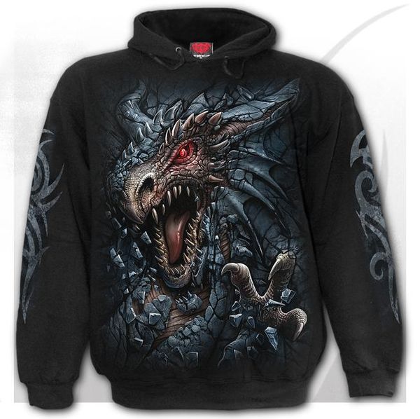 Dragon's lair Hooded sweater - Babashope - 4