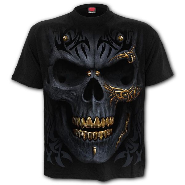 Black gold T-shirt Spiral - Babashope - 4
