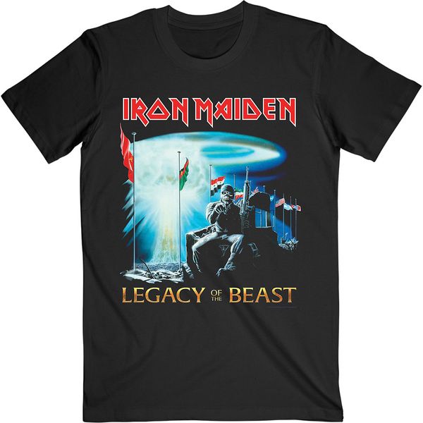 Iron maiden 2 minutes to midnight (backprint 2019 tour) T-shirt - Babashope - 3