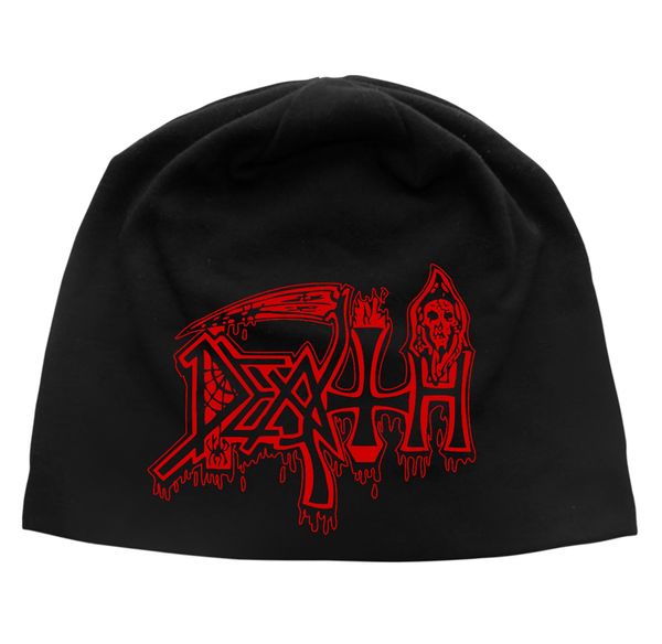Death ‘Logo’ Discharge Beanie Hat - Babashope - 2