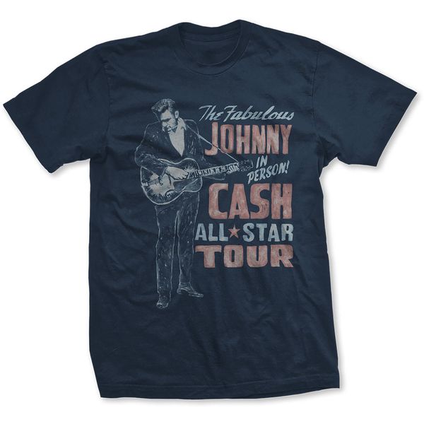 Johnny cash All star tour (backprint) T-shirt - Babashope - 3