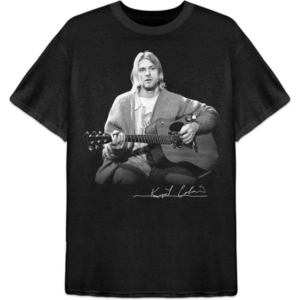 Kurt cobain Guitar live photo T-shirt - Babashope - 2