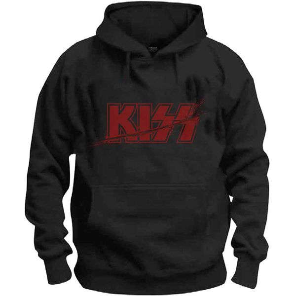 Kiss Slashed logo Hooded sweater - Babashope - 2