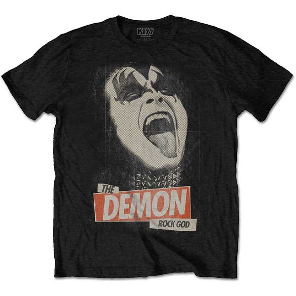 Kiss The Demon Rock T-shirt - Babashope - 2