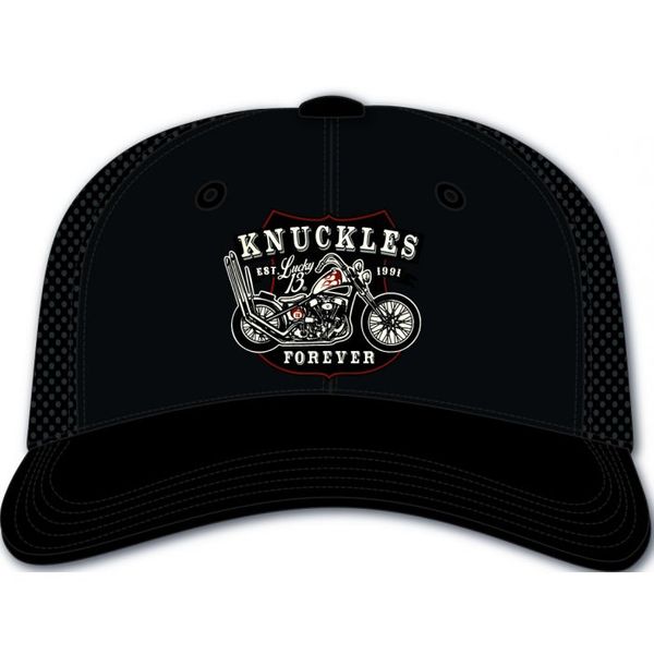 Lucky13 Knuckles forever Trucker cap - Babashope - 5