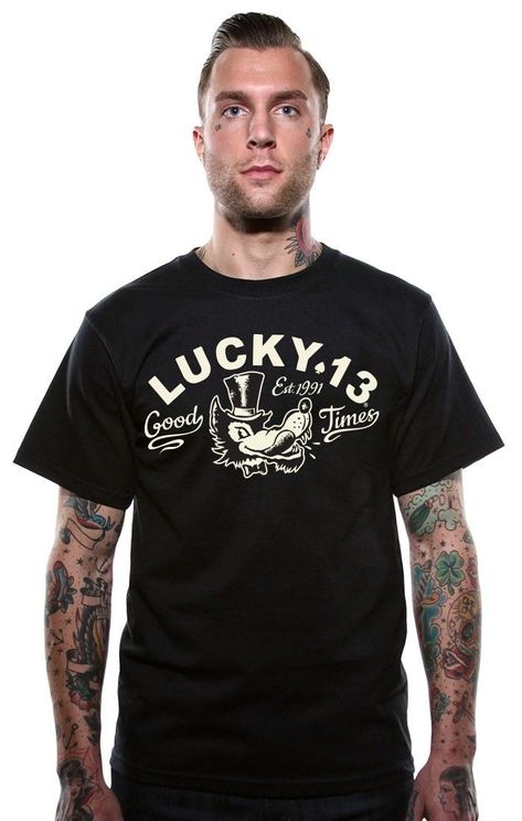 Mr Wolf T-shirt Lucky13 - Babashope - 2