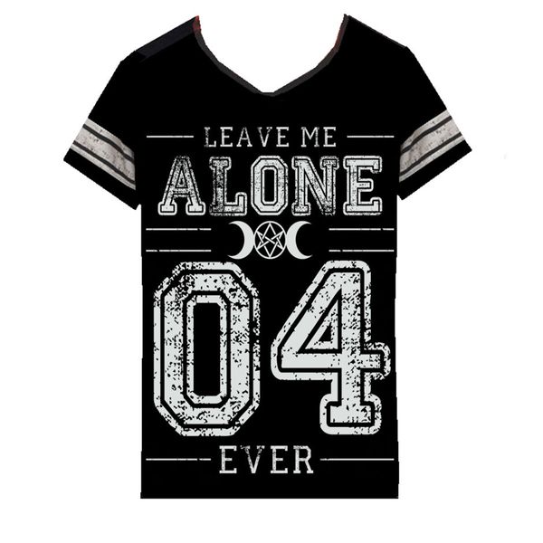 Leave me alone Varsity T-shirt - Babashope - 2