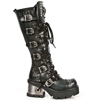 Newrock M.1030-S1 Gothrocker dames laars - Babashope - 8