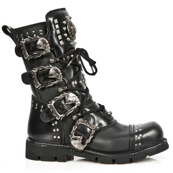 Newrock M.1474-S1 Metal militia Boots - Babashope - 7