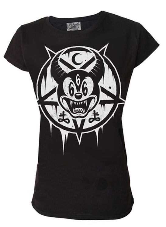 Mickey 666 - Girl T Shirt - Darkside - Babashope - 2