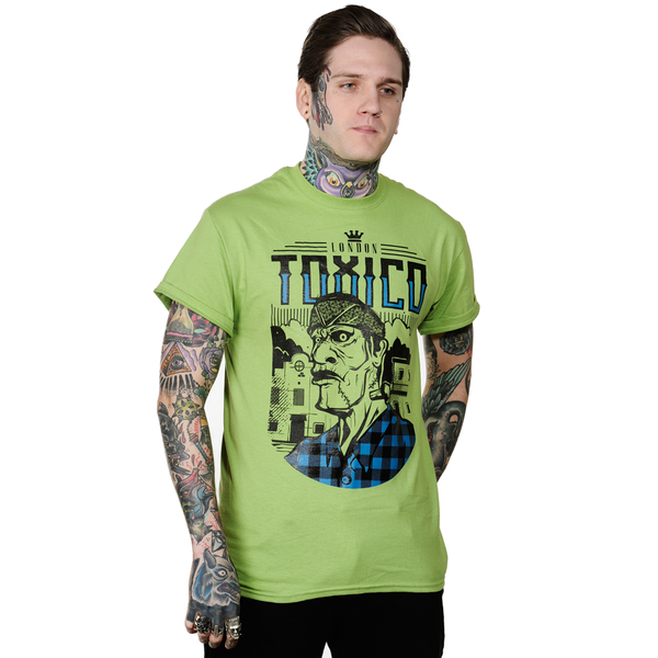 Toxico t shirt ghetto franky (kiwi) - Babashope - 4