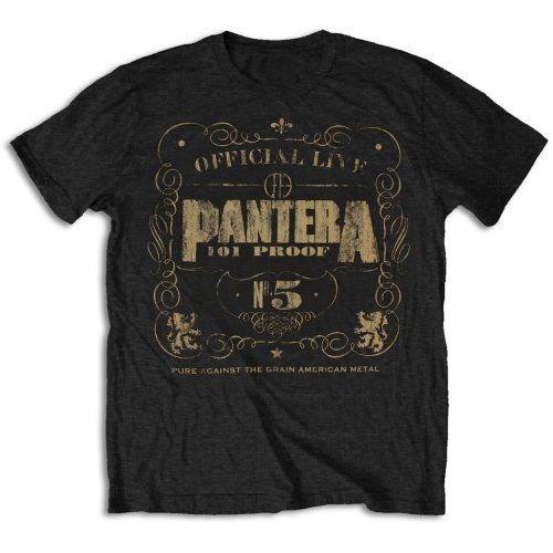 Pantera t-shirt 101 proof - Babashope - 2