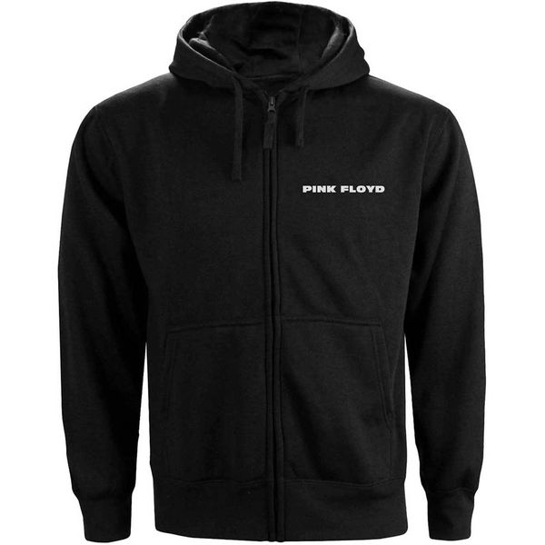 Pink floyd Circle logo Zip hooded hoodie - Babashope - 3