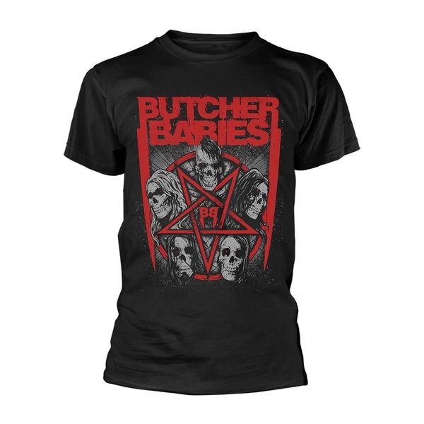 Butcher babies Star skull T-shirt - Babashope - 2