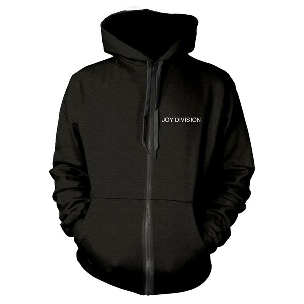 Joy Division Unknown pleasures Sweater met capuchon,rits & zakken - Babashope - 3