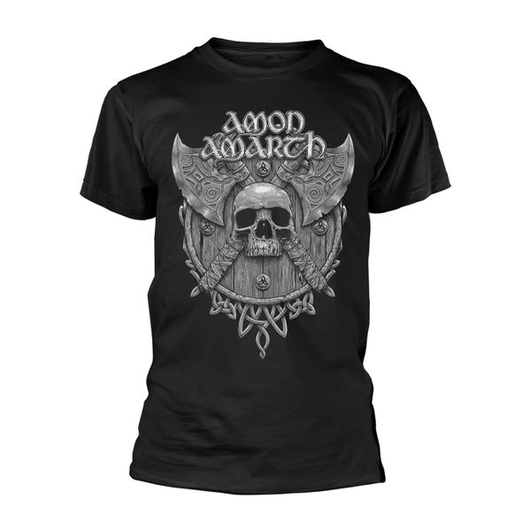 Amon amarth Grey skull T-shirt - Babashope - 3