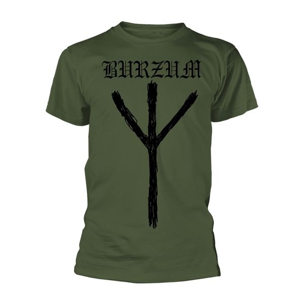 Burzum Rune (olive-groen) T-shirt - Babashope - 3