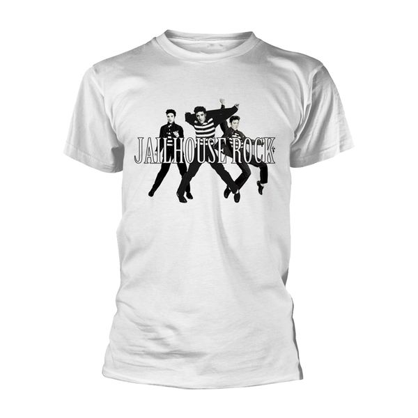 Elvis presley Jailhouse rock (white) T-shirt - Babashope - 2