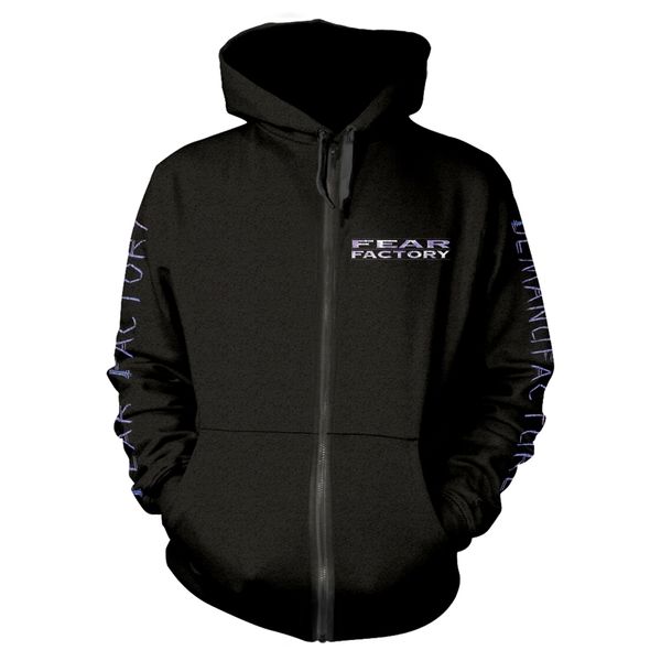 Fear factory Demanufacture pocket Hooded sweater met rits - Babashope - 3