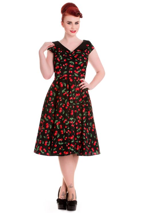 Cherry Pop 50'S Dress - Hellbunny - Babashope - 4