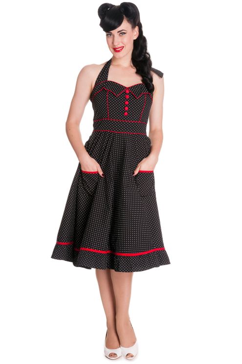 Vanity Dress - Polkadot - Hellbunny - Babashope - 5