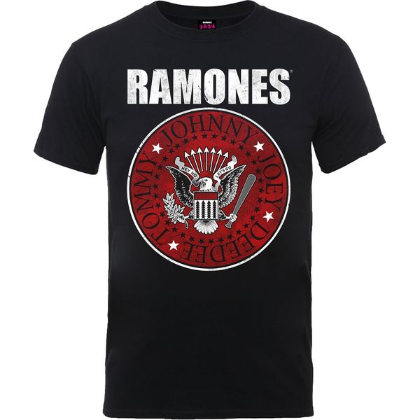 Ramones T-shirt Red fill seal - Babashope - 2