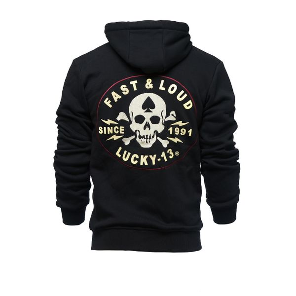 Lucky13 Fast & Loud Zip hood - Babashope - 3