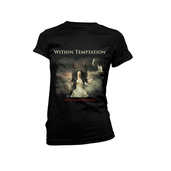 Within Temptation Heart of everything Girlie T-shirt - Babashope - 2
