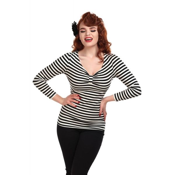 Saskia Striped longsleeved T-shirt - Babashope - 6