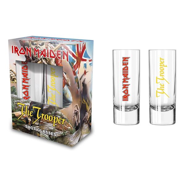 Iron maiden The Trooper Shot glasses - Babashope - 2