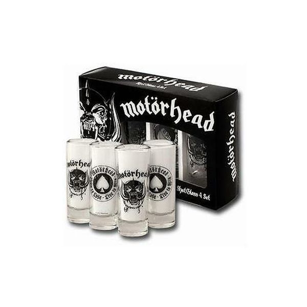 Motorhead shot glasses set of 4 - Babashope - 2