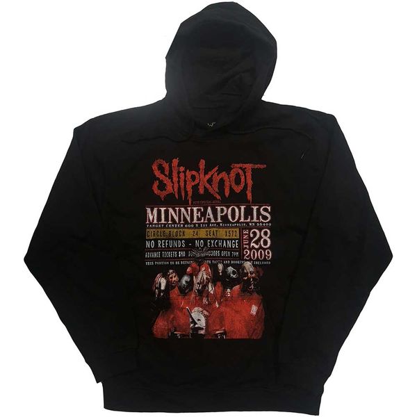 Slipknot unisex hooded sweater Minneapolis '09 (eco-friendly|Backprint) - Babashope - 4