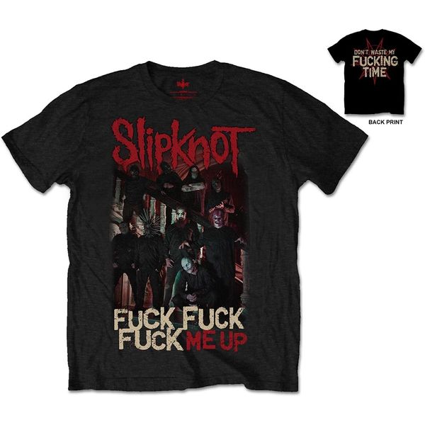 Slipknot Fuck me up T-shirt (backprint) - Babashope - 2