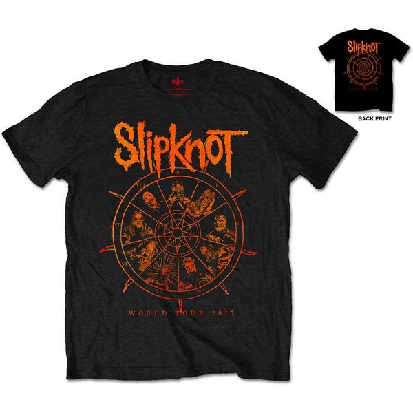 Slipknot T-shirt The wheel (backprint) - Babashope - 2