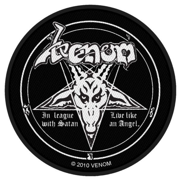 Venom ‘In League With Satan’ Woven Patch - Babashope - 2