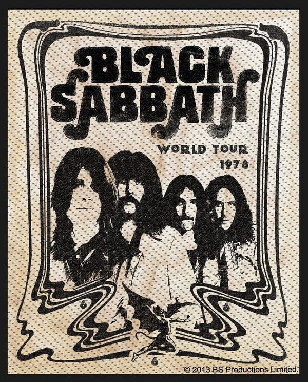 Black Sabbath ‘Band’ Woven Patch - Babashope - 2