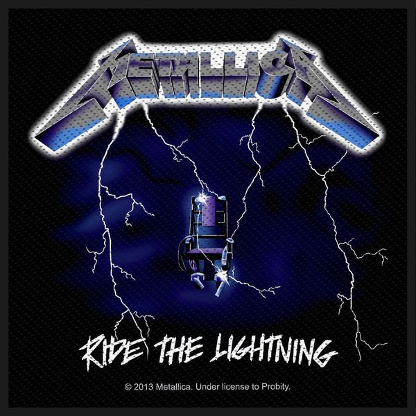 Metallica ‘Ride The Lightning’ Woven Patch - Babashope - 2