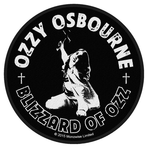 Ozzy Osbourne ‘Blizzard Of Ozz’ Woven Patch - Babashope - 2