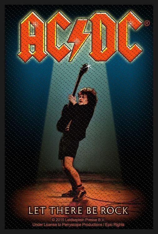 AC/DC ‘Let There Be Rock’ Woven Patch - Babashope - 2