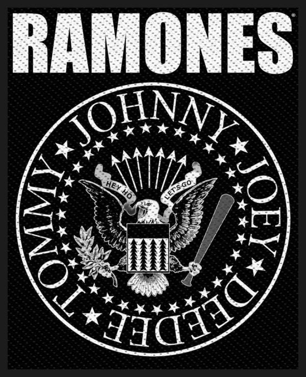 Ramones ‘Classic Seal’ Woven Patch * - Babashope - 2