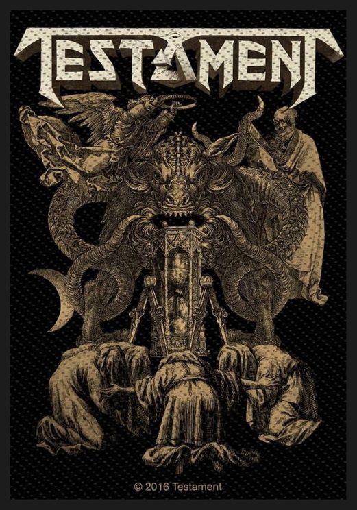 Testament ‘Demonarchy’ Woven Patch - Babashope - 2