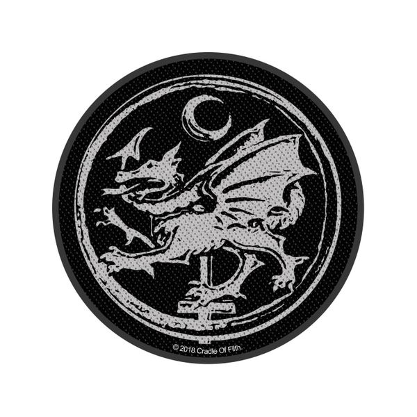 Cradle Of Filth ‘Order Of The Dragon’ Woven Patch - Babashope - 2
