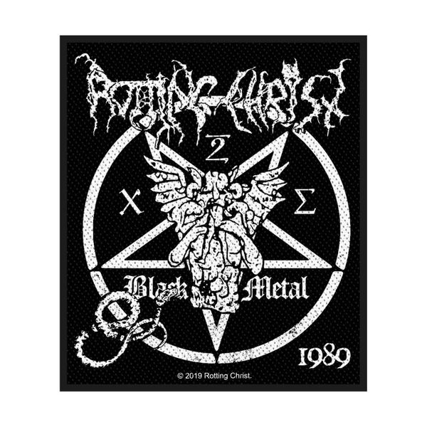 Rotting Christ ‘Black Metal’ Woven Patch - Babashope - 2