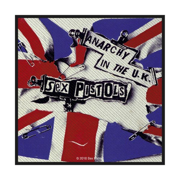 Sex Pistols ‘Anarchy In The U.K.’ Woven Patch * - Babashope - 2
