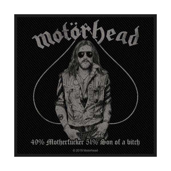 Motorhead 49% motherfucker Woven patch - Babashope - 2
