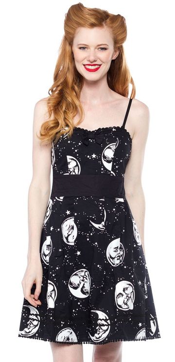 Sourpuss Moon faces party dress - Babashope - 5