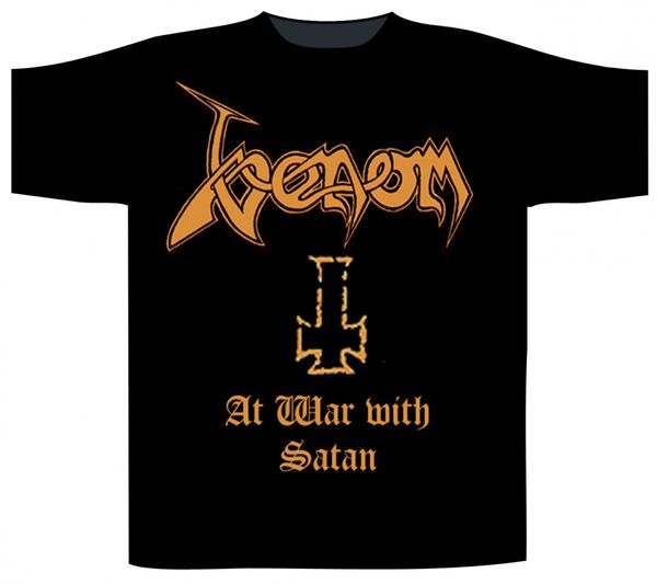 Venom Shortsleeve T-Shirt At War With Satan - Babashope - 3