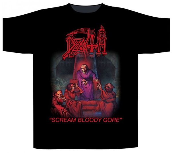 Death Shortsleeve T-Shirt Scream Bloody Gore - Babashope - 3
