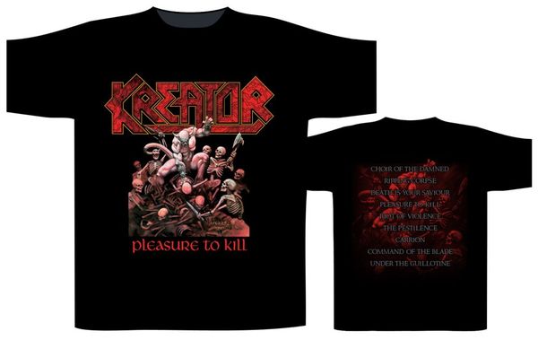 Kreator Pleasure to kill t shirt - Babashope - 2